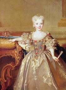 Infanta Maria Ana Victoria de Borbón von Nicolas de Largilliere