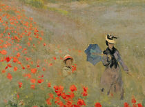Wild Poppies, near Argenteuil von Claude Monet