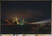 Illumination of the Kremlin by Aleksei Petrovich Bogolyubov