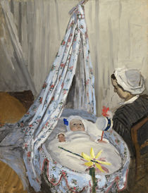 The Cradle, Camille with the Artist's Son Jean by Claude Monet