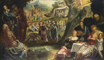 The Worship of the Golden Calf von Jacopo Robusti Tintoretto