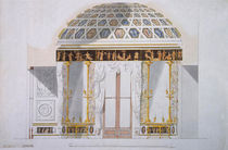 Design for the Jasper Cabinet in the Agate Pavilion at Tsarskoye Selo by Charles Cameron