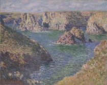 Port-Domois, Belle-Isle, 1887 von Claude Monet