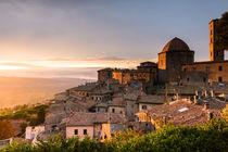 Sonnenuntergang über Volterra by Florian Westermann