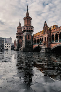 Oberbaumbrücke im Winter von Karsten Houben