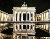 Brandenburger Tor bei Nacht von Karsten Houben