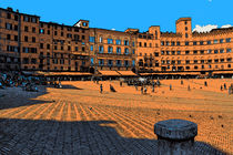 Siena Piazza del Campo by Frank Voß
