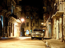 at night in la habana by Jens Schneider