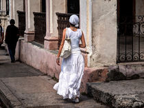 eine der Damen in Weiß, Las Damas de Blanco von Jens Schneider