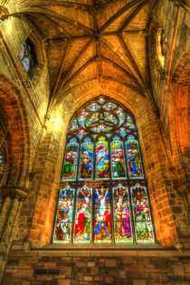 Stained Glass Window von David Pyatt