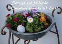 Sonnige und fröhliche Ostertage wünsche ich Euch! von Simone Marsig