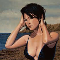  Monica Bellucci Painting 2 von Paul Meijering