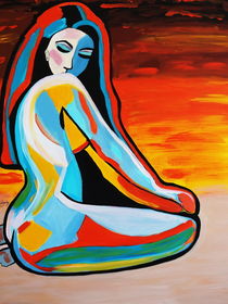 ABSTRACT WOMAN 2 von Nora Shepley