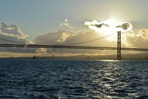 Lisbon and Tagus by melinaestrangeira