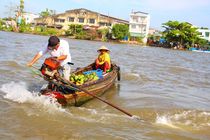 Schwimmende Markt Vietnam von ann-foto