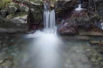 Stalllauer Bach Wasserfall Rinnsal von Rolf Meier