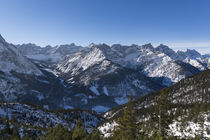 Karwendel von der Fleischbank von Rolf Meier