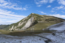 Stierjoch Südwestseite mit Delpssee von Rolf Meier