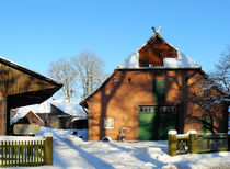 Niedersächsischer Bauernhof in der Lüneburger Heide von gscheffbuch