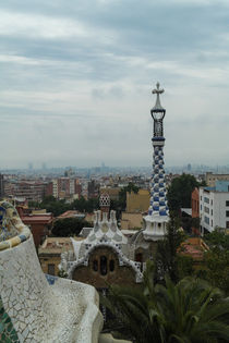 Park Guell in Barcelona, Spain by stephiii