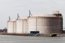 LNG Tanks by Irene Hoekstra