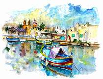 Marsaxlokk 03 von Miki de Goodaboom