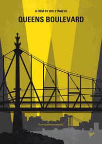 No776 My Queens Boulevard minimal movie poster von chungkong