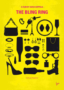 No784 My The Bling Ring minimal movie poster by chungkong