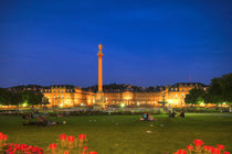 Neues Schloss, Stuttgart, Baden-Württemberg, Deutschland, Europa von Torsten Krüger