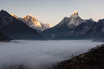 Ama Dablam im Abendlicht by Florian Westermann