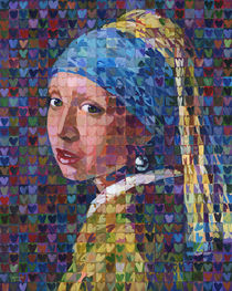 I Heart Girl With A Pearl Earring von Randal Huiskens