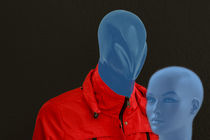  Blue man and woman von Gisela Peter