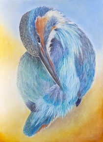 Eisvogel / Kingfisher by (Anna) Kirsten Helmke