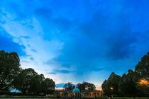 Eaton Park Bandstand at Dusk, Norwich U.K by Vincent J. Newman