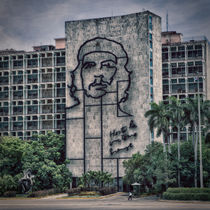Che Guevara picture at Plaza de la Revolucion von Bastian Linder