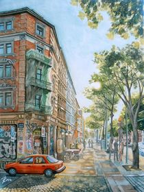 Karl-Heine-Straße in Leipzig by Ronald Kötteritzsch