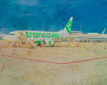 Transavia Boeing 737-300 in Munich von Michael Naegele