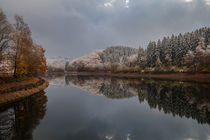 Fürwiggetalsperre im Winter von Simone Rein