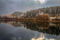 Fürwiggetalsperre im Winter von Simone Rein