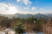 Trifels im Winter	 von Christian Braun