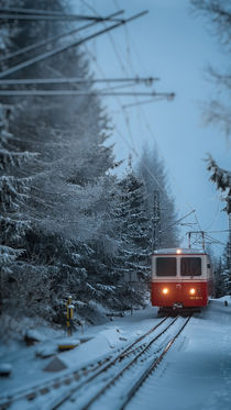 Cog railway, Tatra Mountains von Tomas Gregor