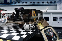 human skeleton, car tuning by hottehue