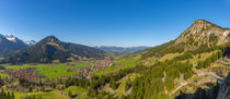 Ostrachtal im Allgäu by Walter G. Allgöwer