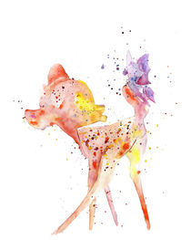 Bambi Meets Butterfly von mikart