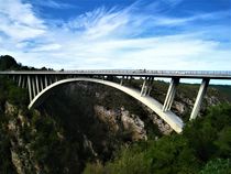 Betonbogenbrücke in Südafrika by assy