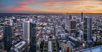 Frankfurt from above von h3bo3