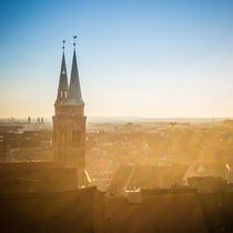 Nürnberg am Abend von Simon Andreas Peter