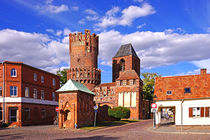 Stadttor in der Hansestadt Tangermünde von magdeburgerin