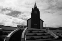 Ribeira funda Kirche s/w by art-dellas