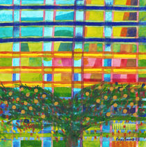 Tree In Front Of A Building  von Heidi  Capitaine